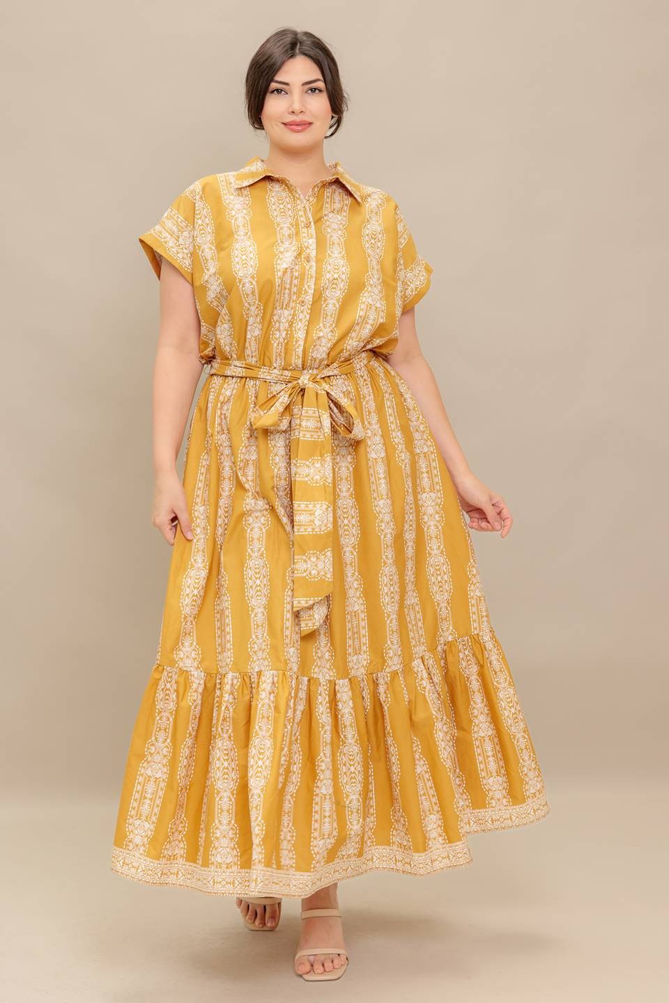 #15 SALE Printed Maxi Dress
