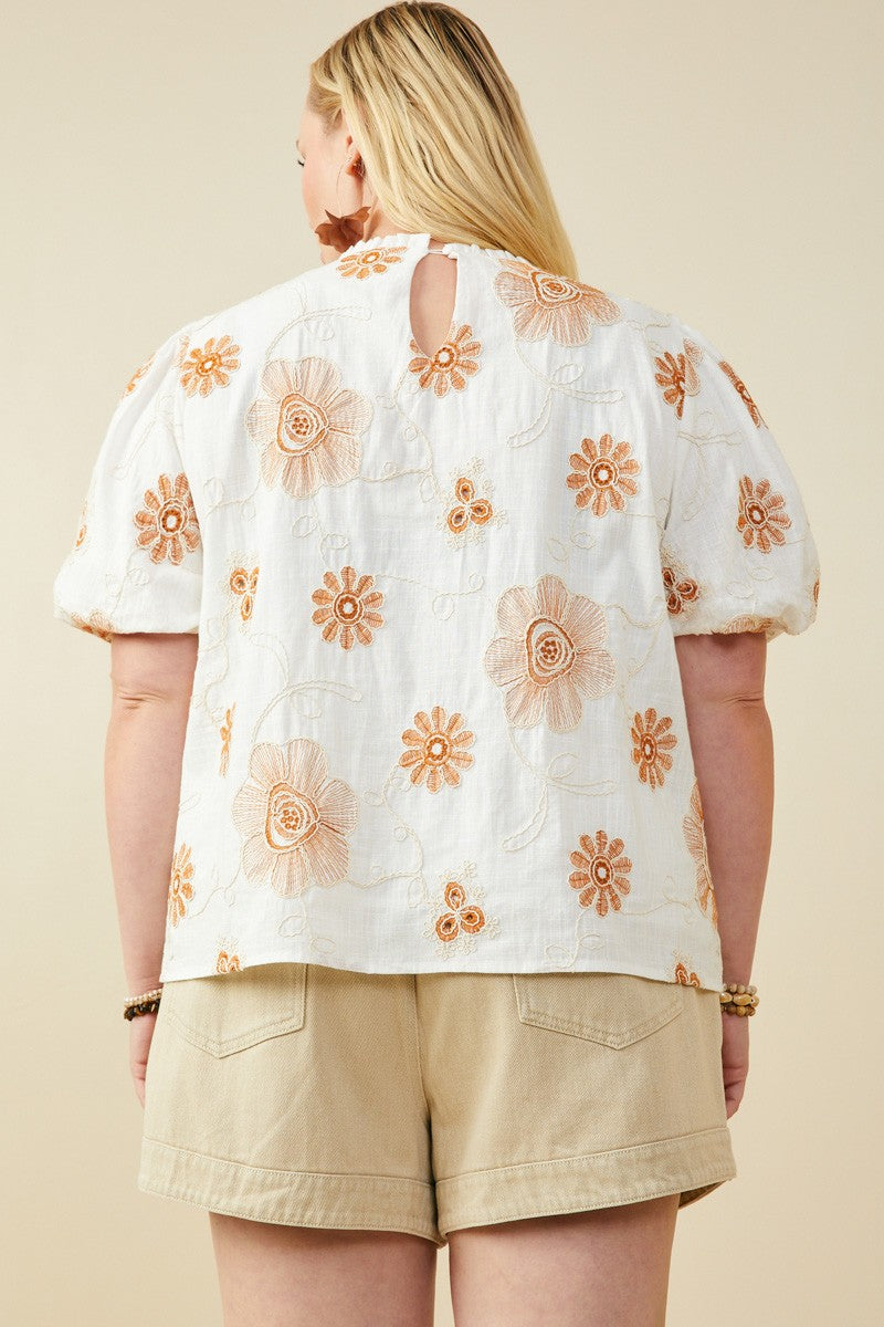 #13 SALE Embroidered Top
