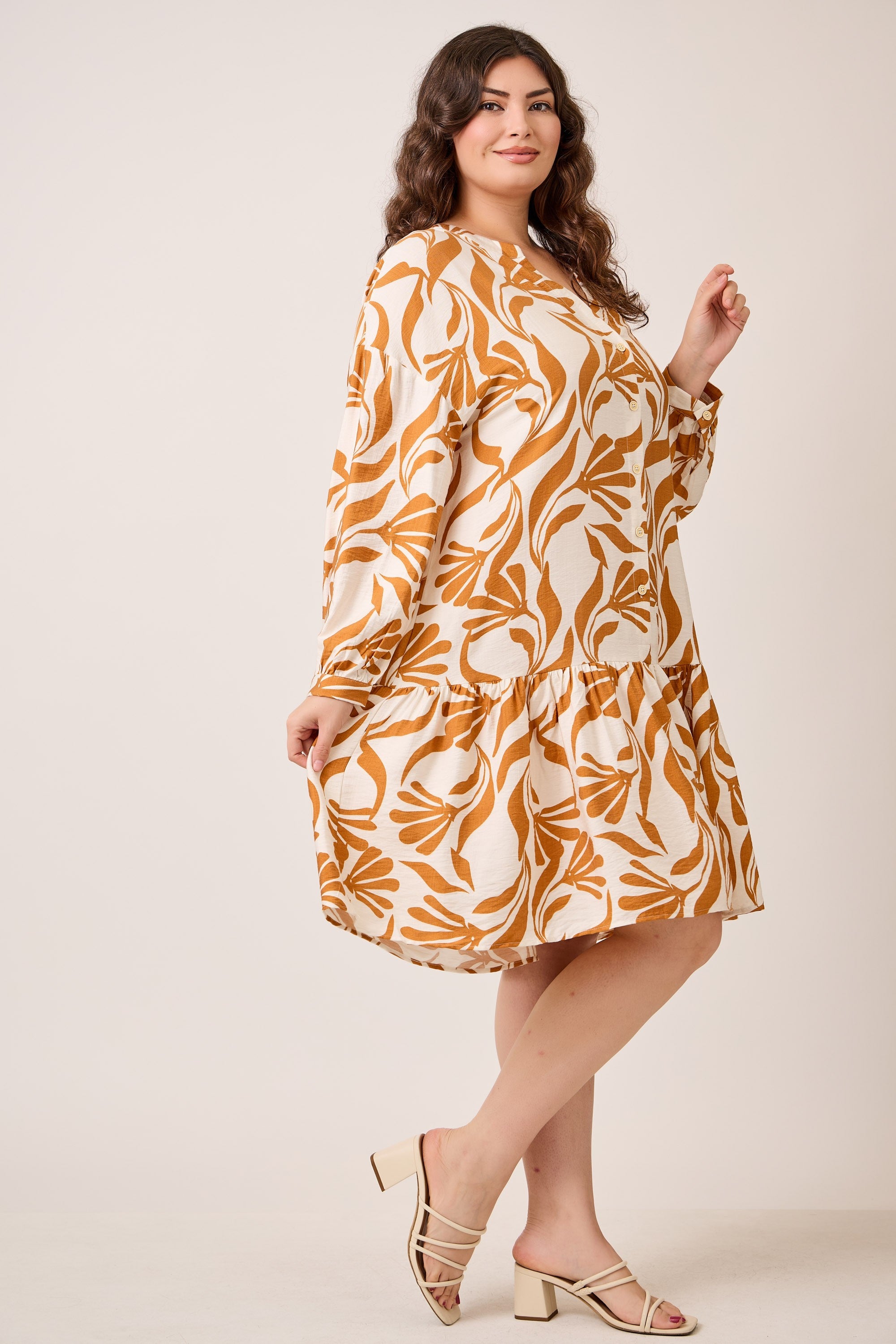 Printed Tunic Dress