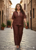 Load image into Gallery viewer, #19 Brown Crochet Set
