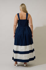 Load image into Gallery viewer, #7 Navy Maxi Dress

