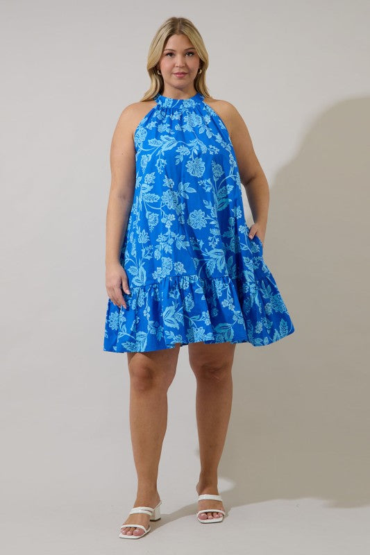 FLORAL PRINTED DRESS