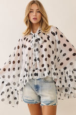 Load image into Gallery viewer, Polka Dots Tunic With Top
