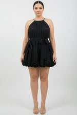 Load image into Gallery viewer, #18 Ruffle Detail Mini Dress
