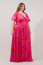 Load image into Gallery viewer, PLEATED MAXI DRESS

