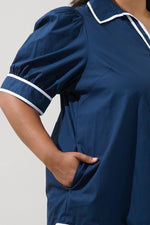Load image into Gallery viewer, BUTTOM DOWN MINI DRESS
