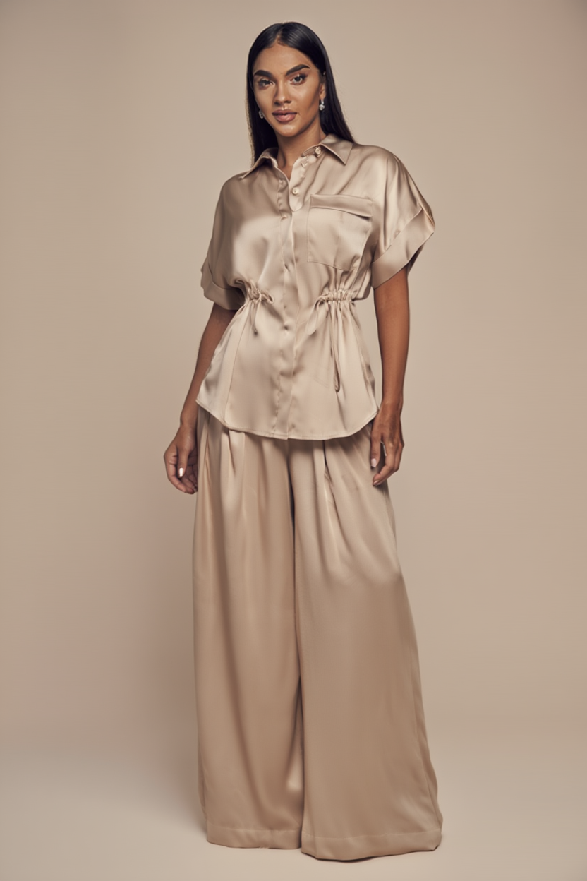 **SALE** SATIN TOP