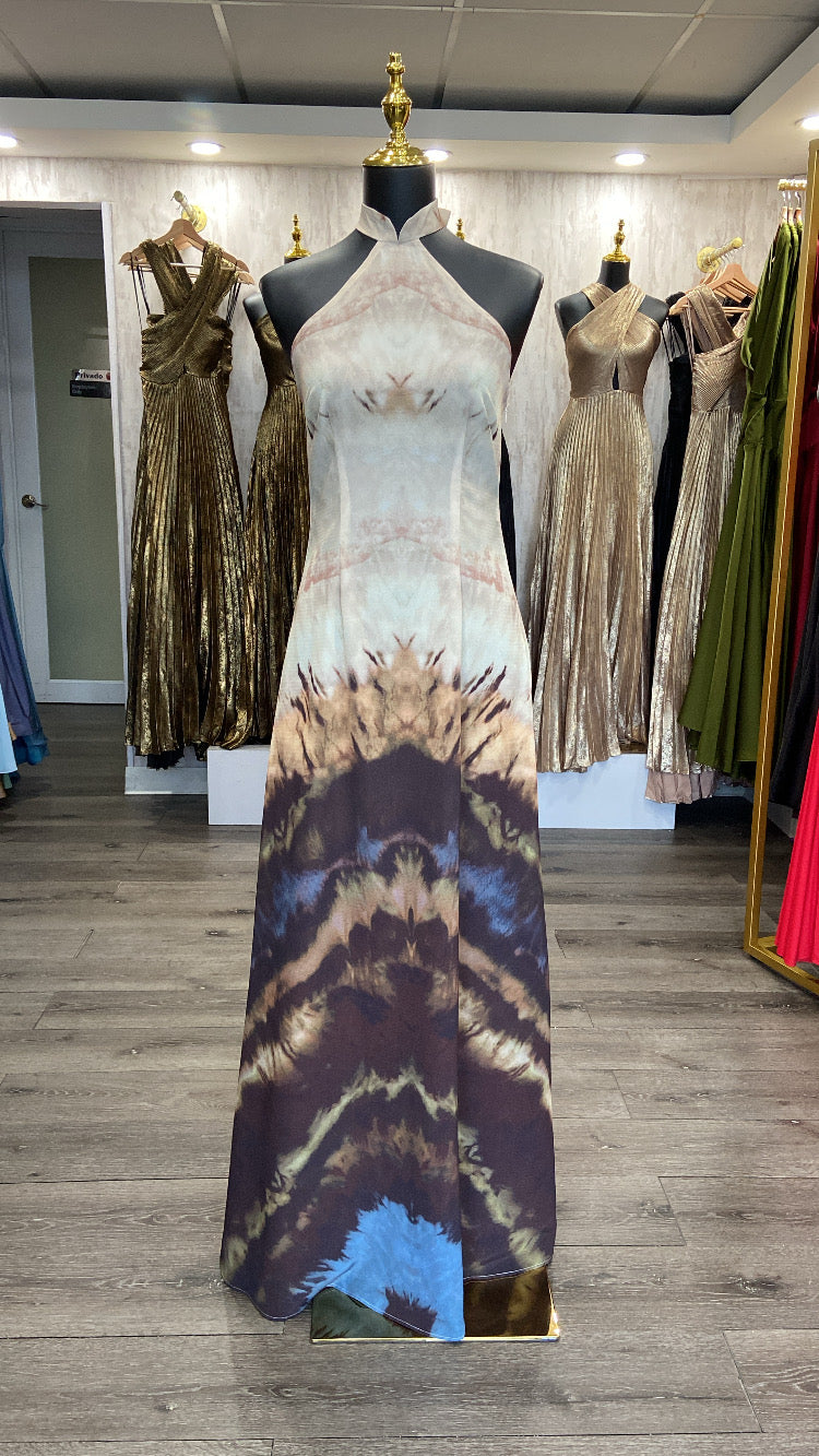 Printed Maxi Dress