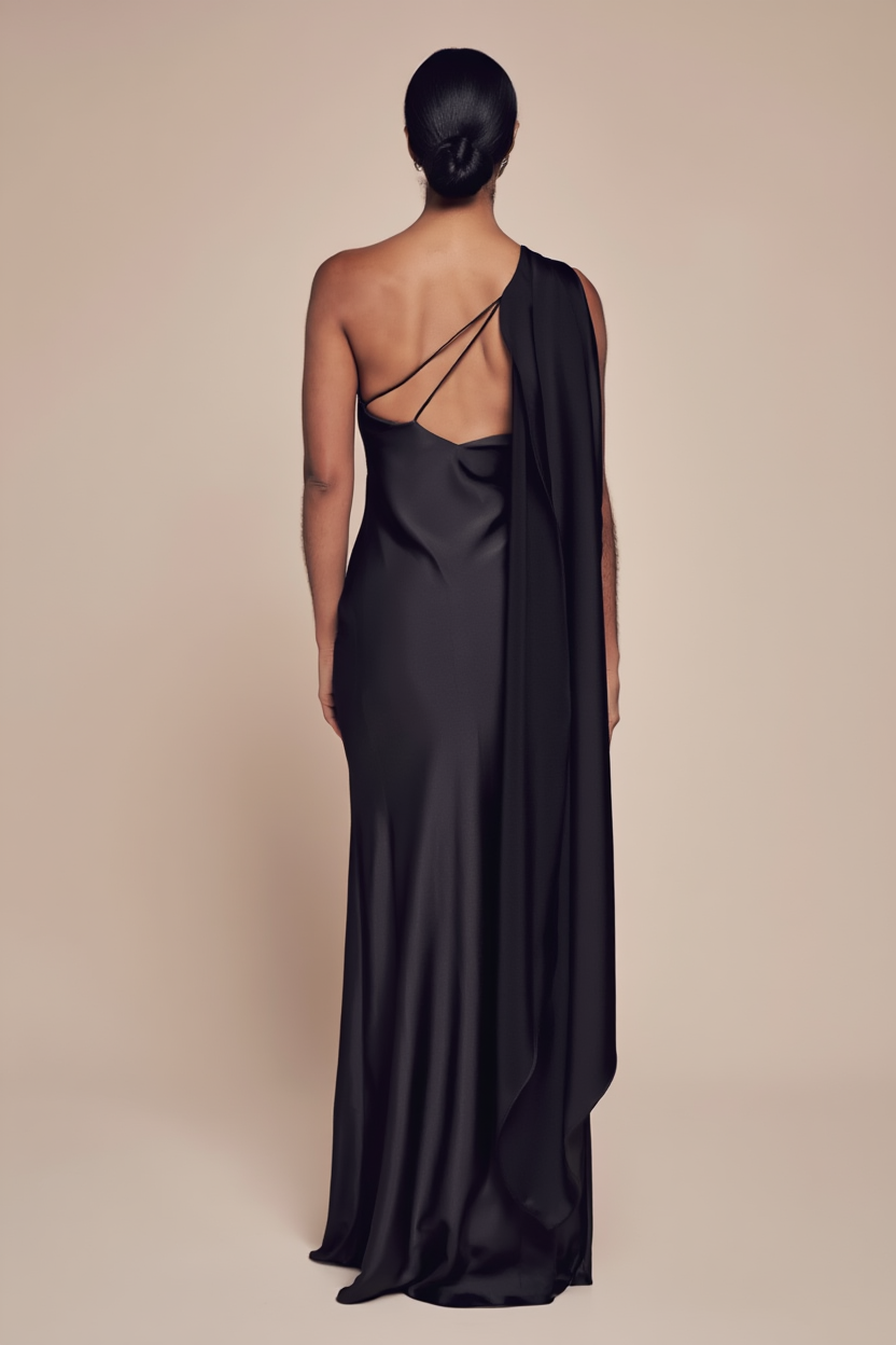 Satin Maxi Dress