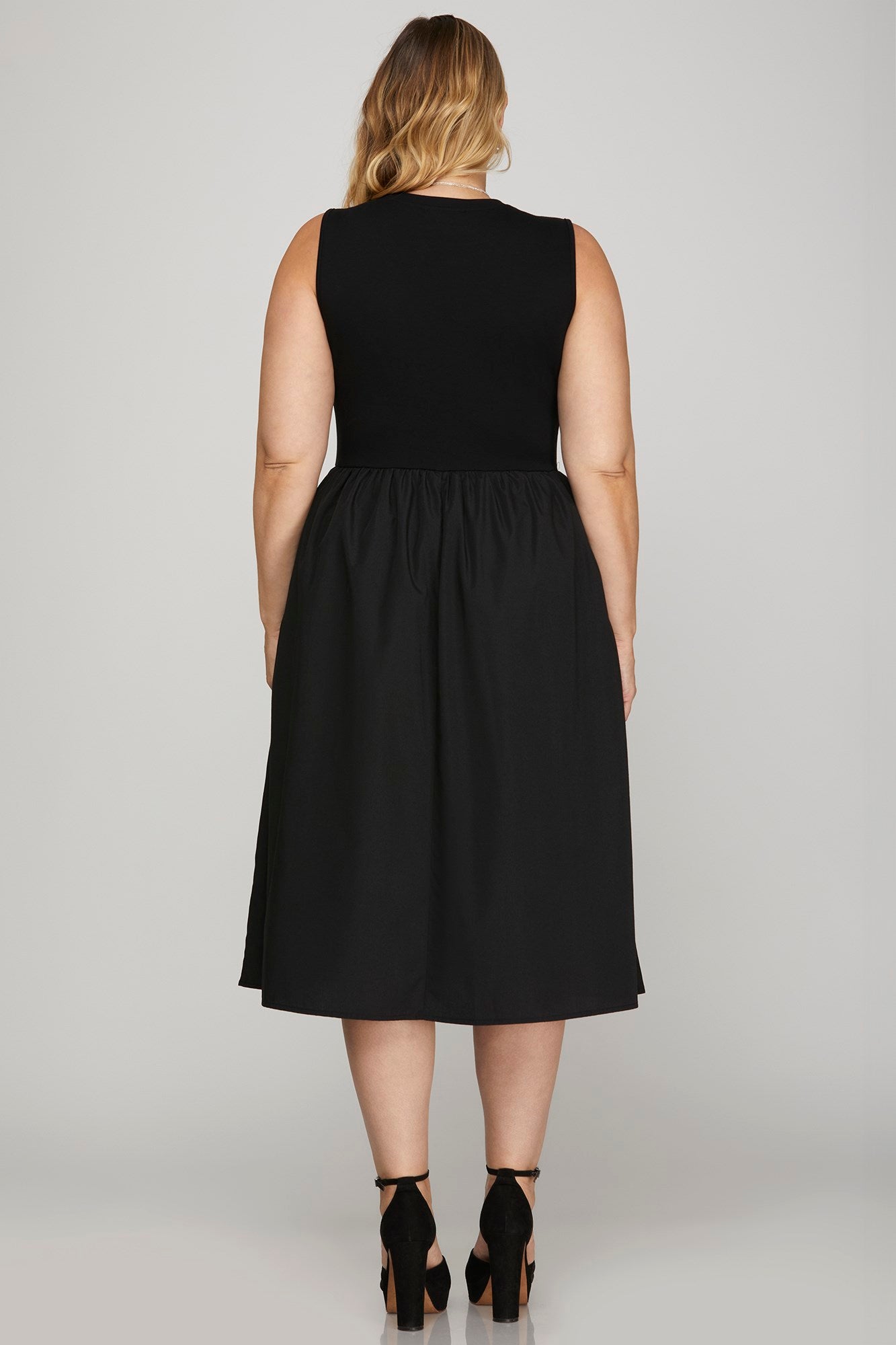 Black Midi Dress