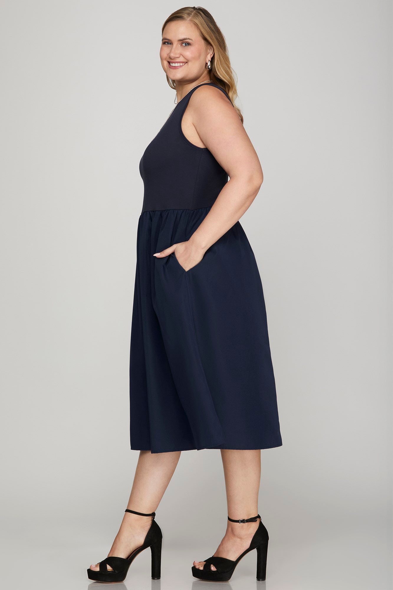 Black Midi Dress