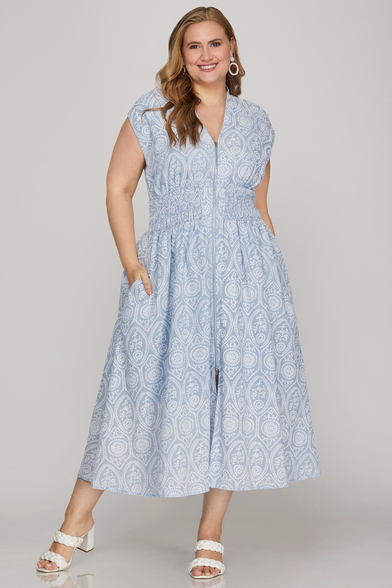 **SALE** Paisley Midi Dress