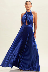 Pleated Maxi Dress