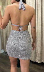 Load image into Gallery viewer, Sequins Mini Dress
