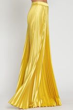 Load image into Gallery viewer, Pleated Gold Skirt
