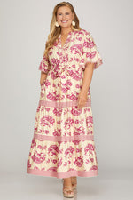Load image into Gallery viewer, Printed Maxi Dress
