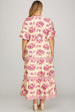 Load image into Gallery viewer, Printed Maxi Dress
