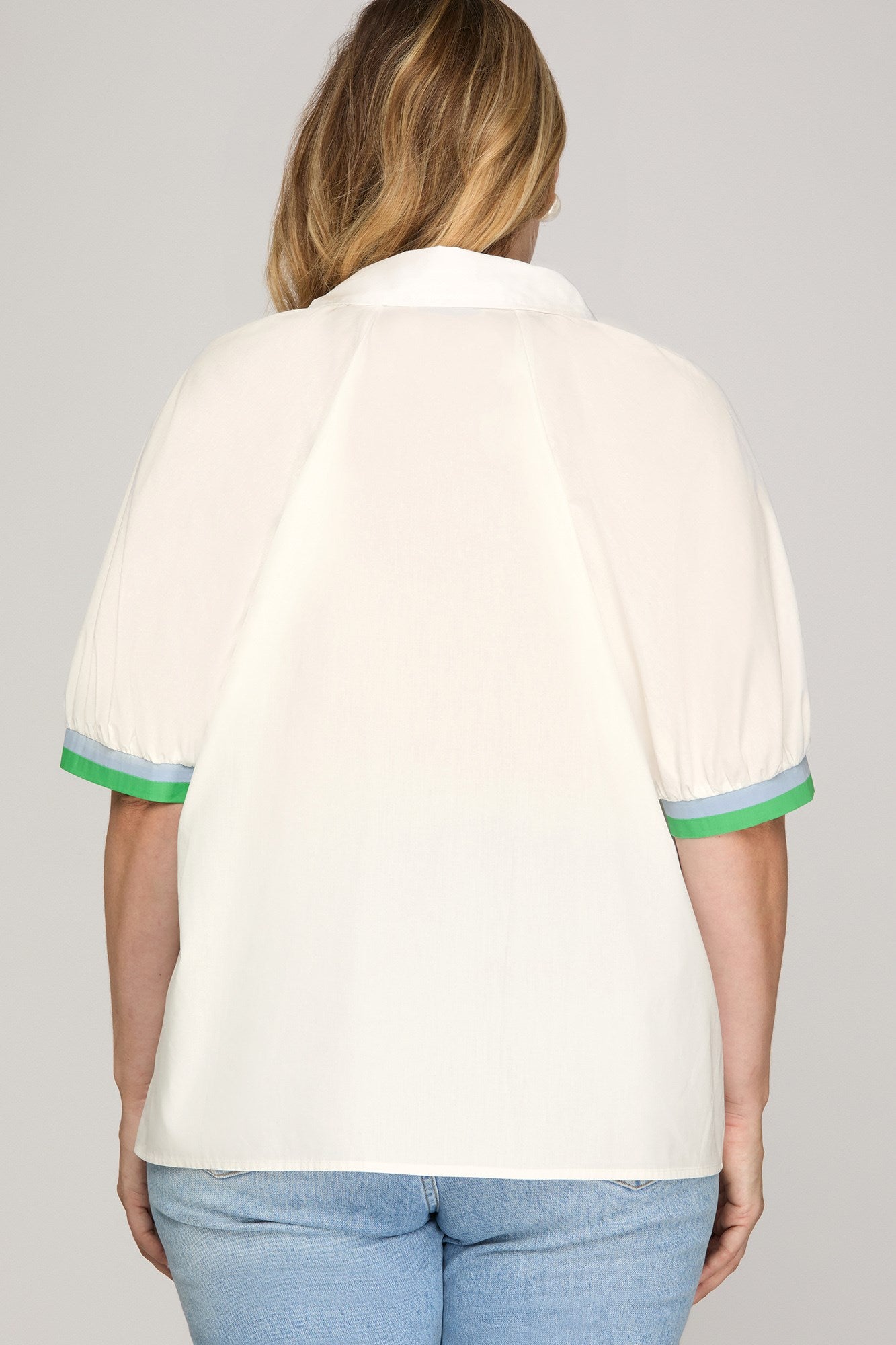 #9 Off White Top