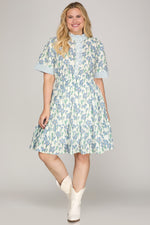 Load image into Gallery viewer, Floral Printed Dress
