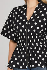Load image into Gallery viewer, #21 Polka Dots Top
