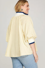 Load image into Gallery viewer, #22 Striped Blouse
