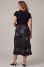 Load image into Gallery viewer, Polka Dots Midi Skirt
