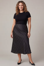 Load image into Gallery viewer, Polka Dots Midi Skirt
