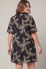Embroidered Tunic Dress