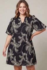 Embroidered Tunic Dress
