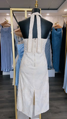 CREAM MIDI DRESS