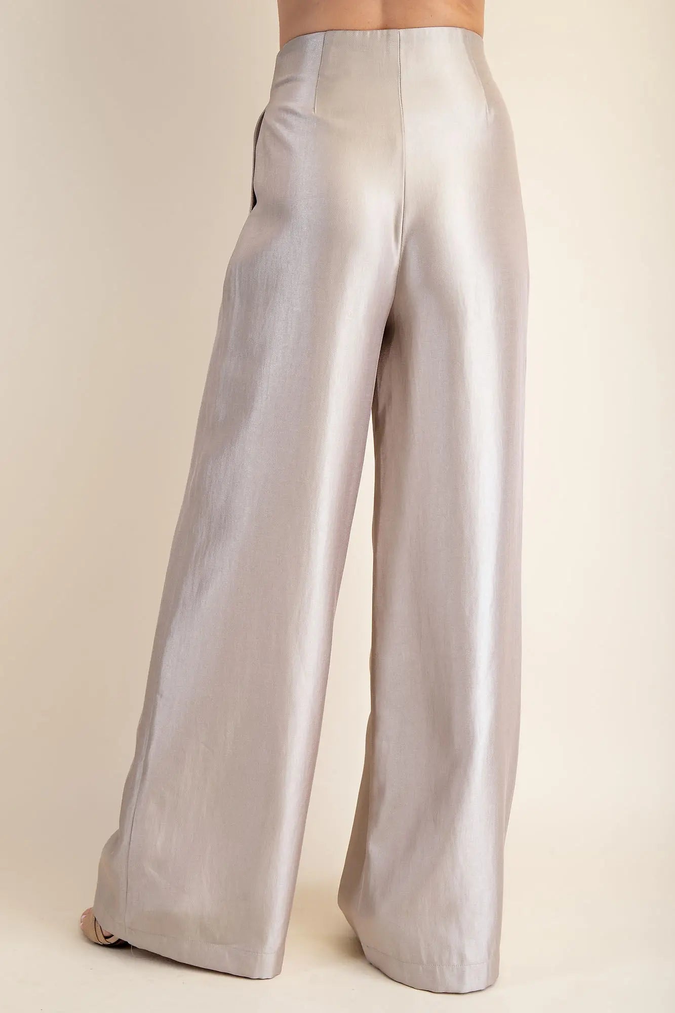 High Waist Wide Leg Pant