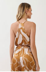Load image into Gallery viewer, SAHARA GEO CAMI CROP TOP

