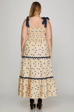 Load image into Gallery viewer, #2 Polka Dots Maxi Dress
