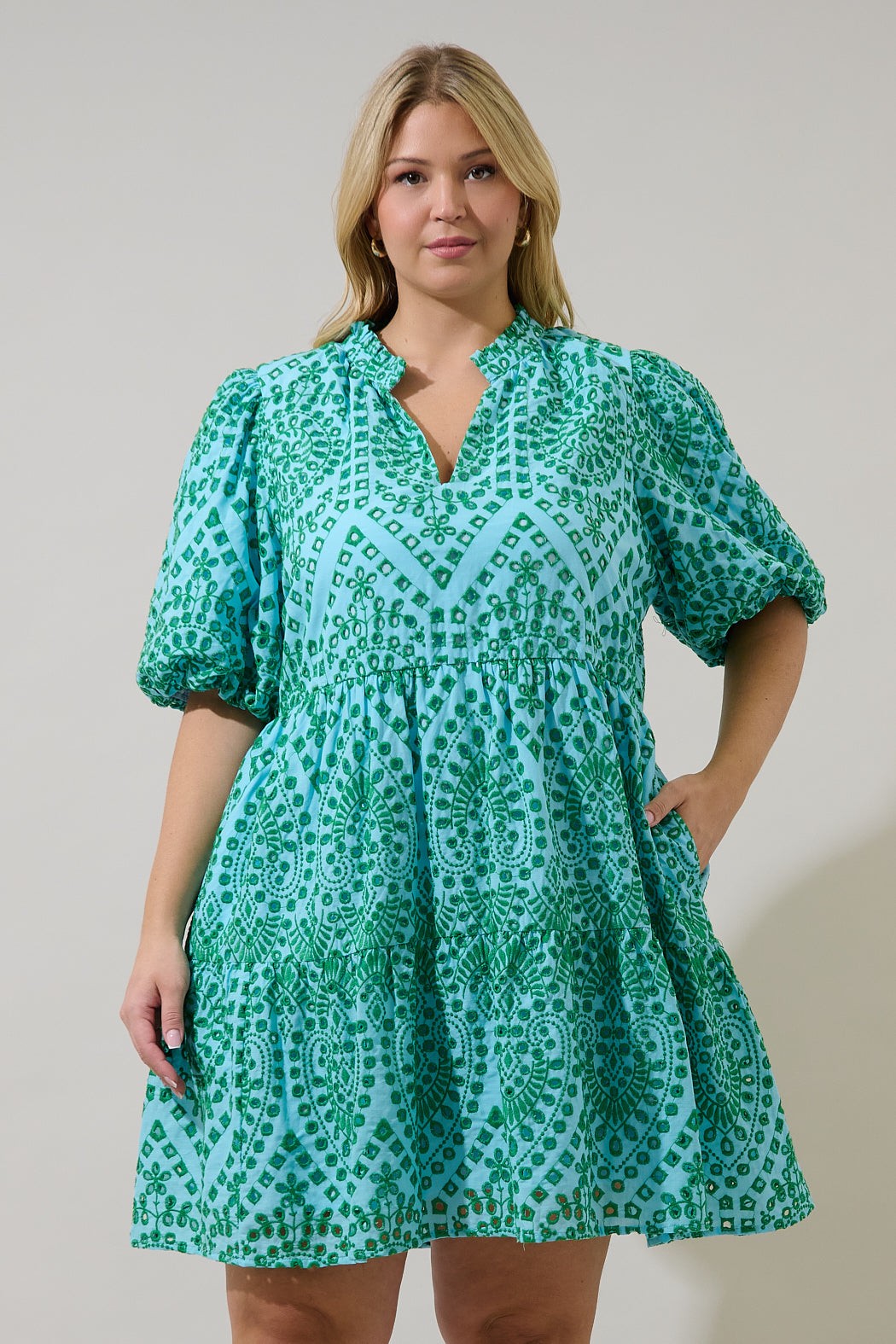 #9 Eyelet Tunic Dress