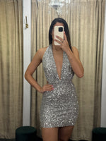 Load image into Gallery viewer, Sequins Mini Dress
