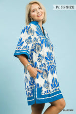 Load image into Gallery viewer, Printed Tunic Dress
