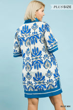 Load image into Gallery viewer, Printed Tunic Dress
