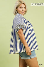 Load image into Gallery viewer, Stripe Blouse
