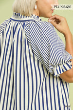 Load image into Gallery viewer, Stripe Blouse
