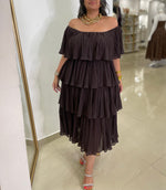 Load image into Gallery viewer, Pleated Midi Dress
