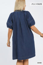 Load image into Gallery viewer, Denim Mini Dress
