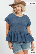 Load image into Gallery viewer, Peplum Top
