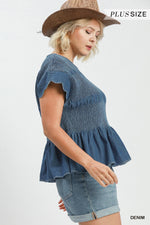 Load image into Gallery viewer, Peplum Top
