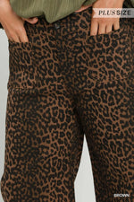 Load image into Gallery viewer, Leopard Print Wide Leg Pants
