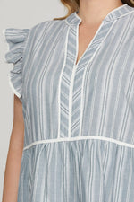 Load image into Gallery viewer, #SALE# 10 Blue Tunic Dress
