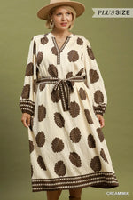 Load image into Gallery viewer, Printed Midi Dress
