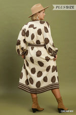 Load image into Gallery viewer, Printed Midi Dress
