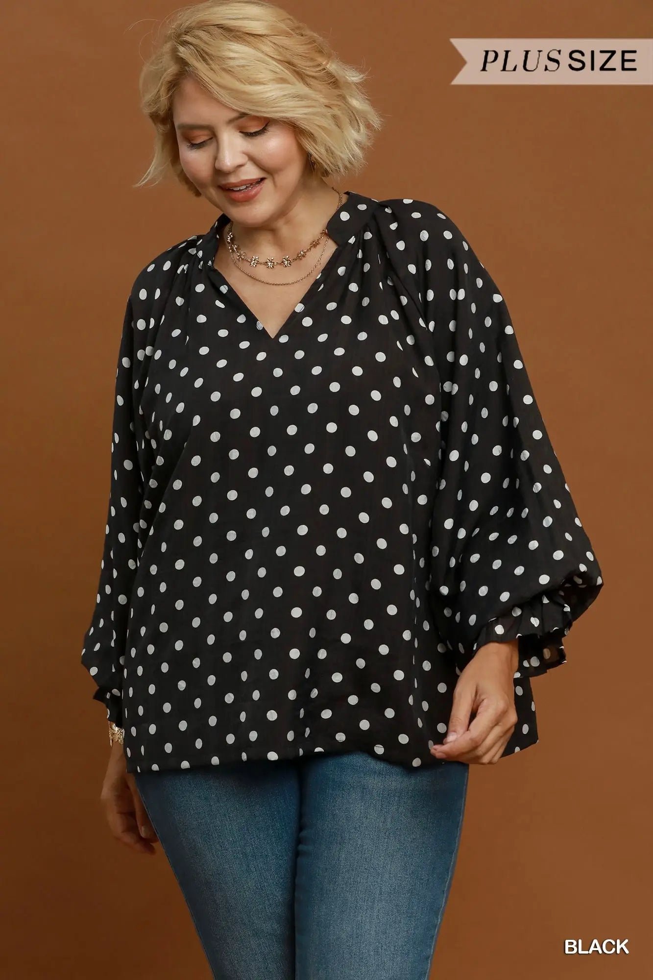 Polka Dots Blouse