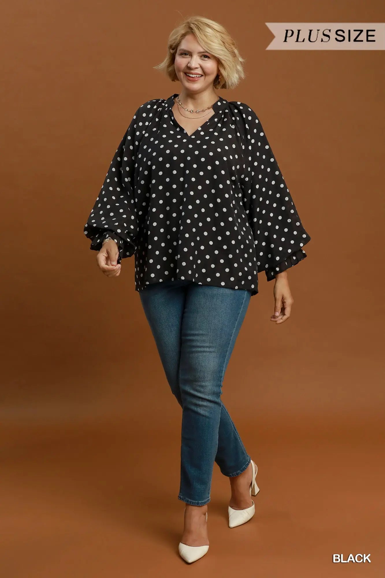 Polka Dots Blouse