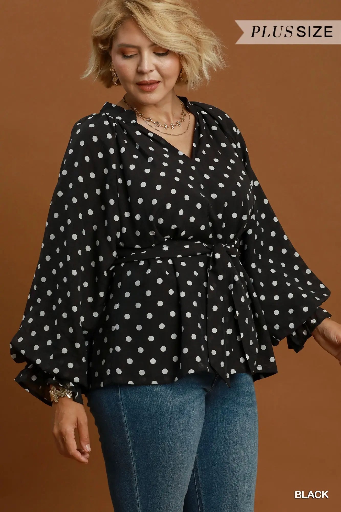 Polka Dots Blouse